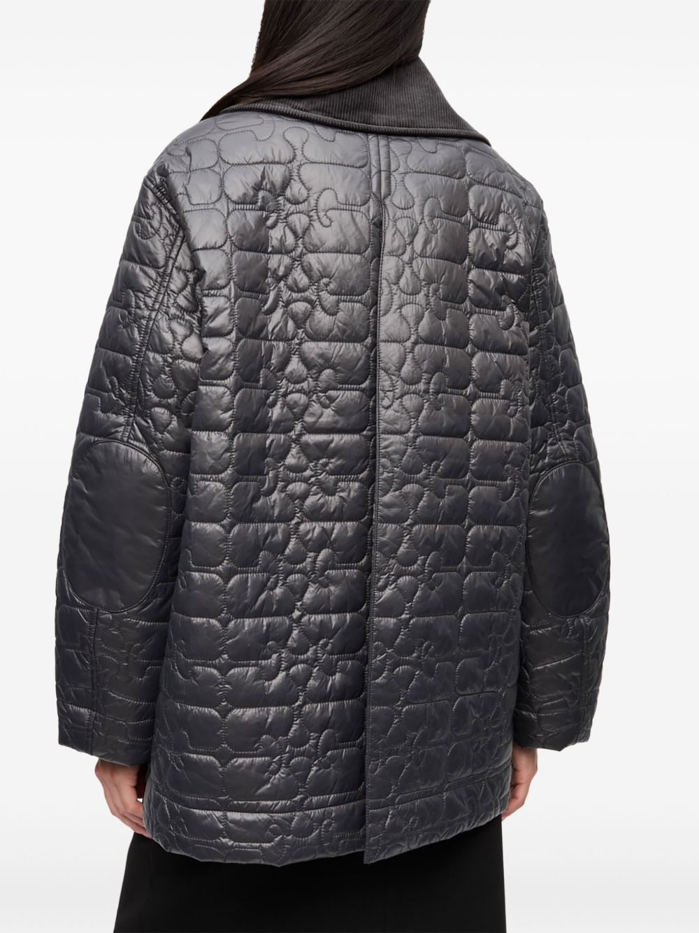 Ganni Jackets Grey Outer: Recycled Nylon