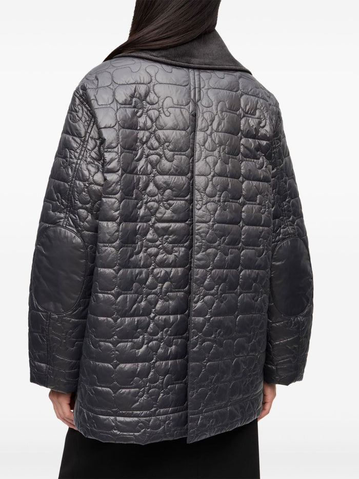 Ganni Jackets Grey Outer: Recycled Nylon