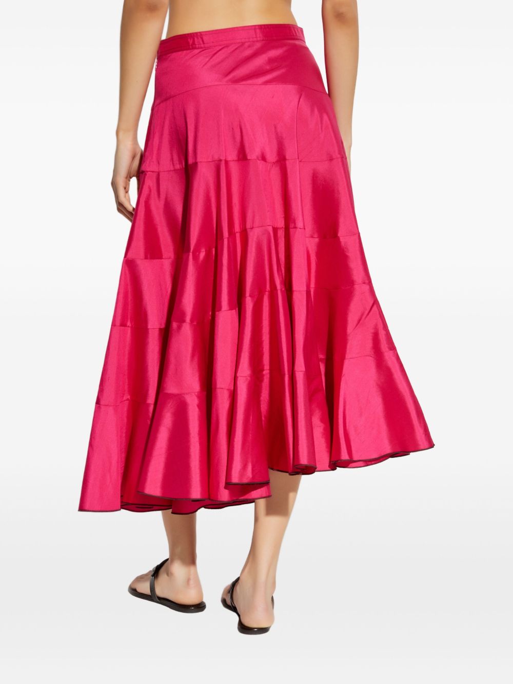 Tory Burch Skirts Fuchsia Silk