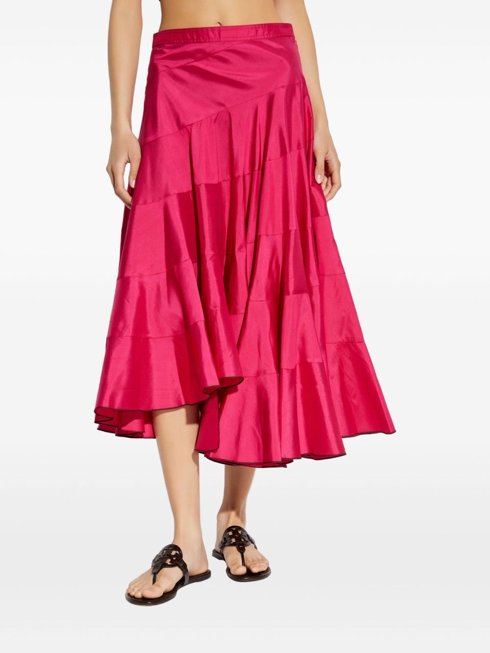 Tory Burch Skirts Fuchsia Silk