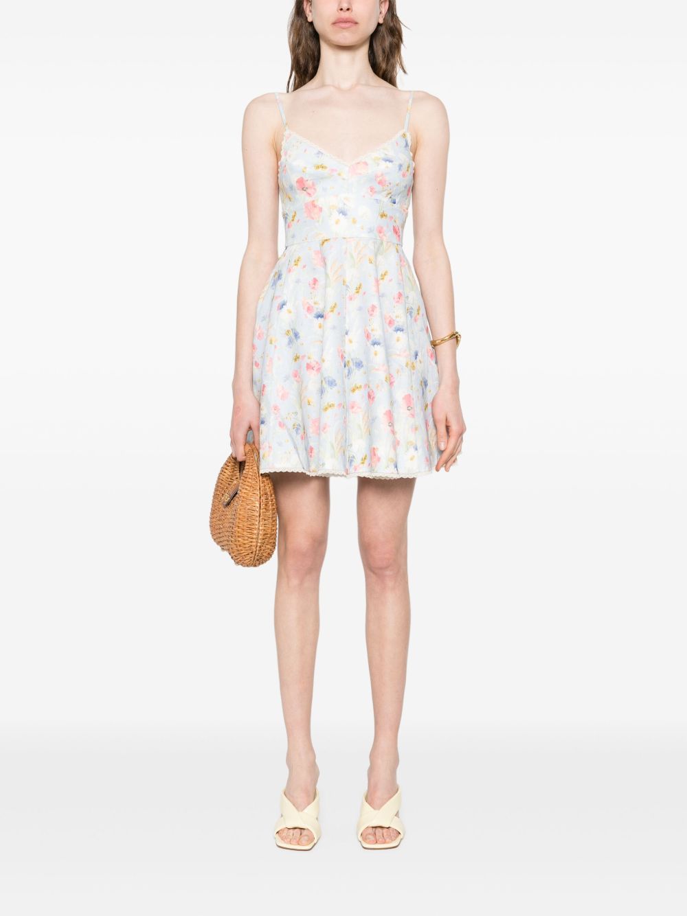 Zimmermann Dresses Clear Blue Linen
