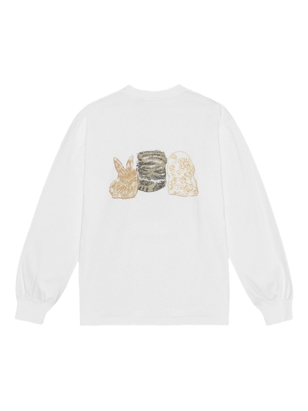 Ganni Sweaters White Fabric