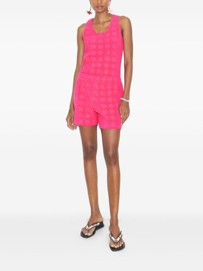 Tory Burch Top Fuchsia Cotton