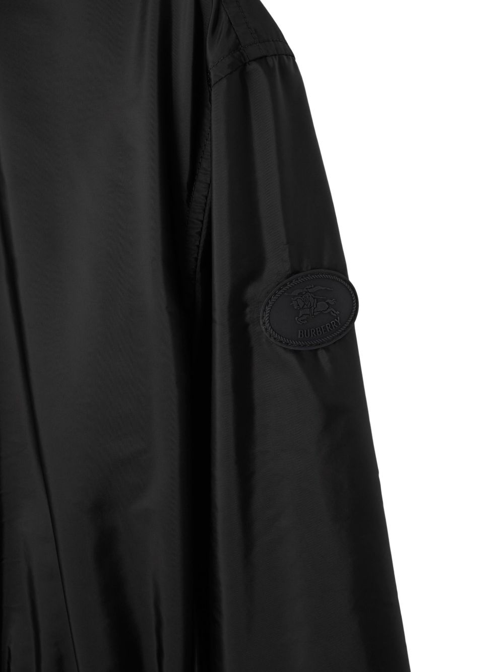 Burberry Coats Black Polyamide