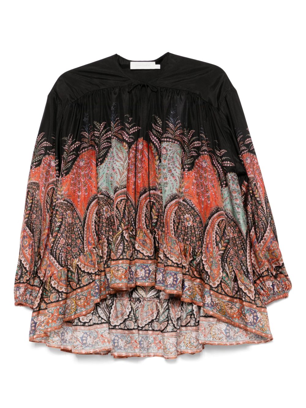 Zimmermann Shirts Black Silk