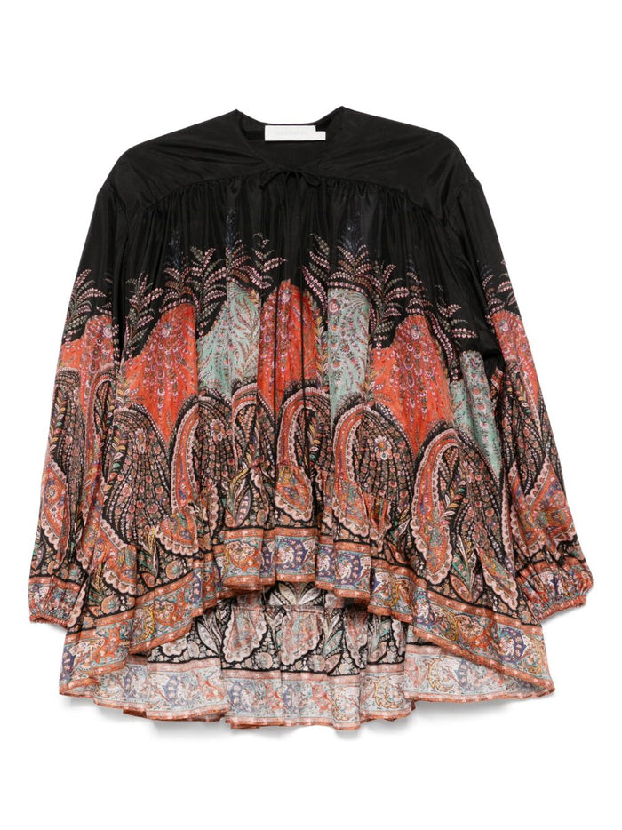 Zimmermann Shirts Black Silk