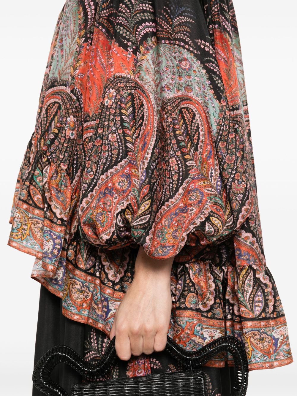 Zimmermann Shirts Black Silk