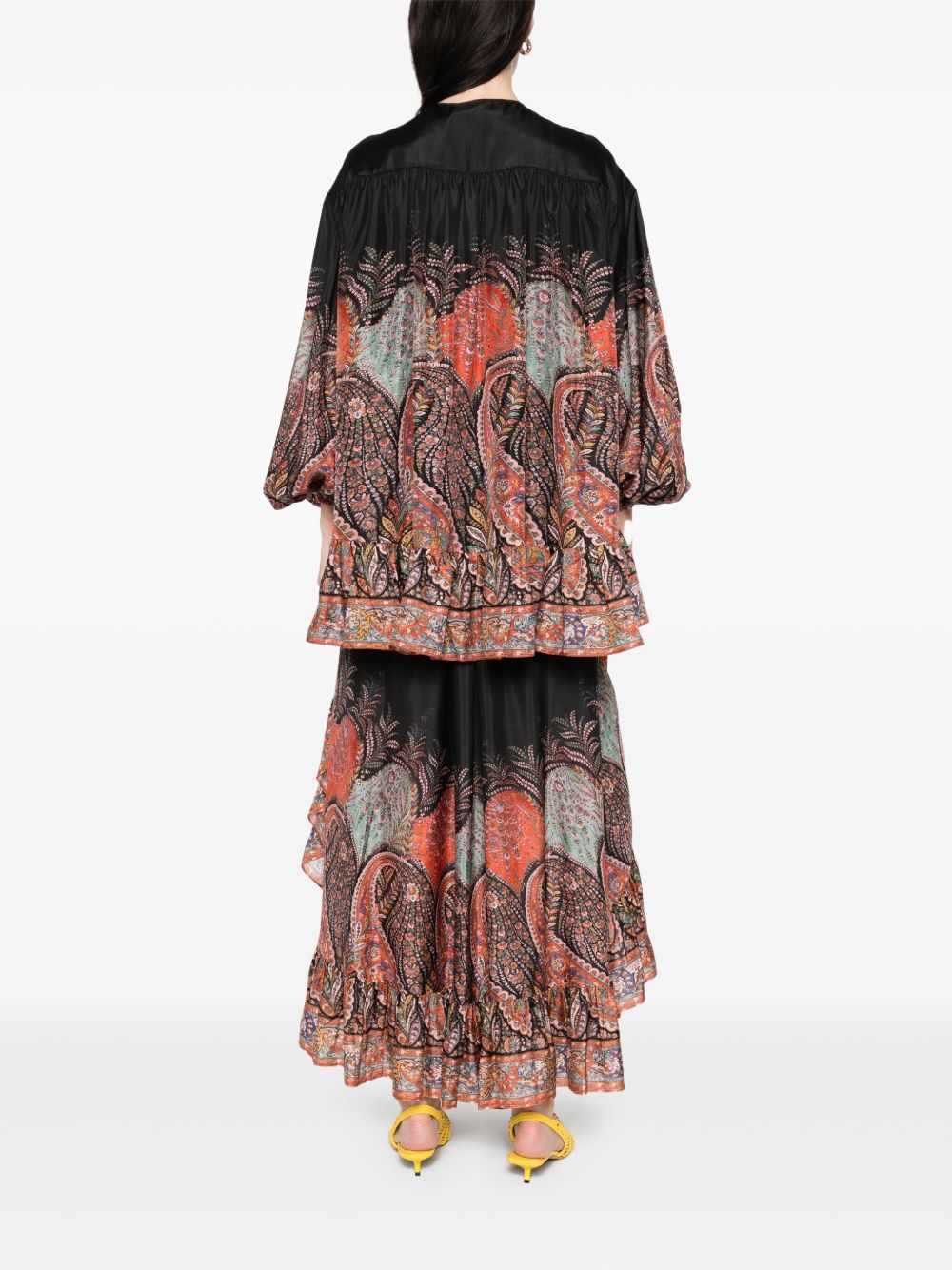 Zimmermann Shirts Black Silk