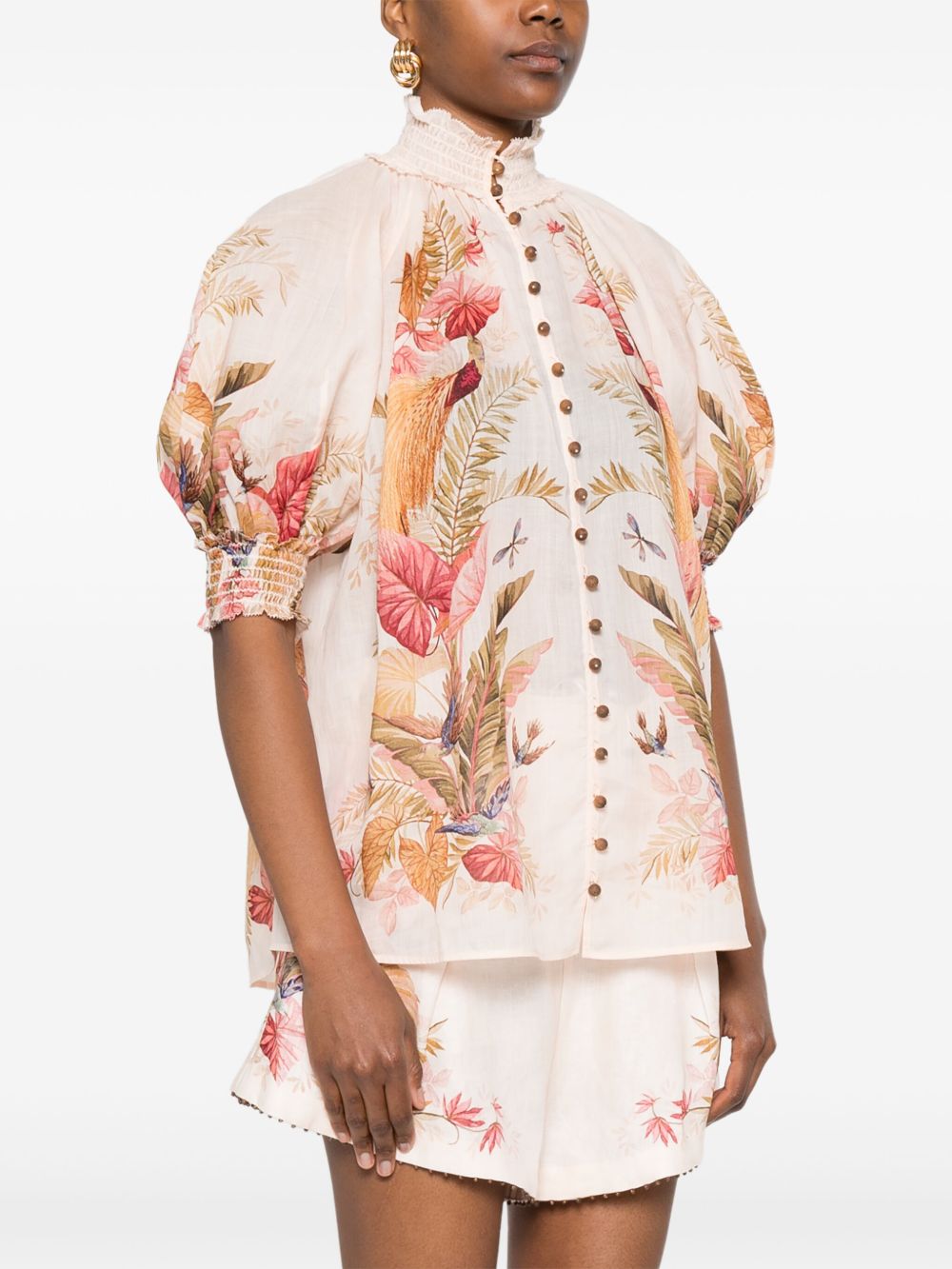 Zimmermann Shirts Beige Ramie