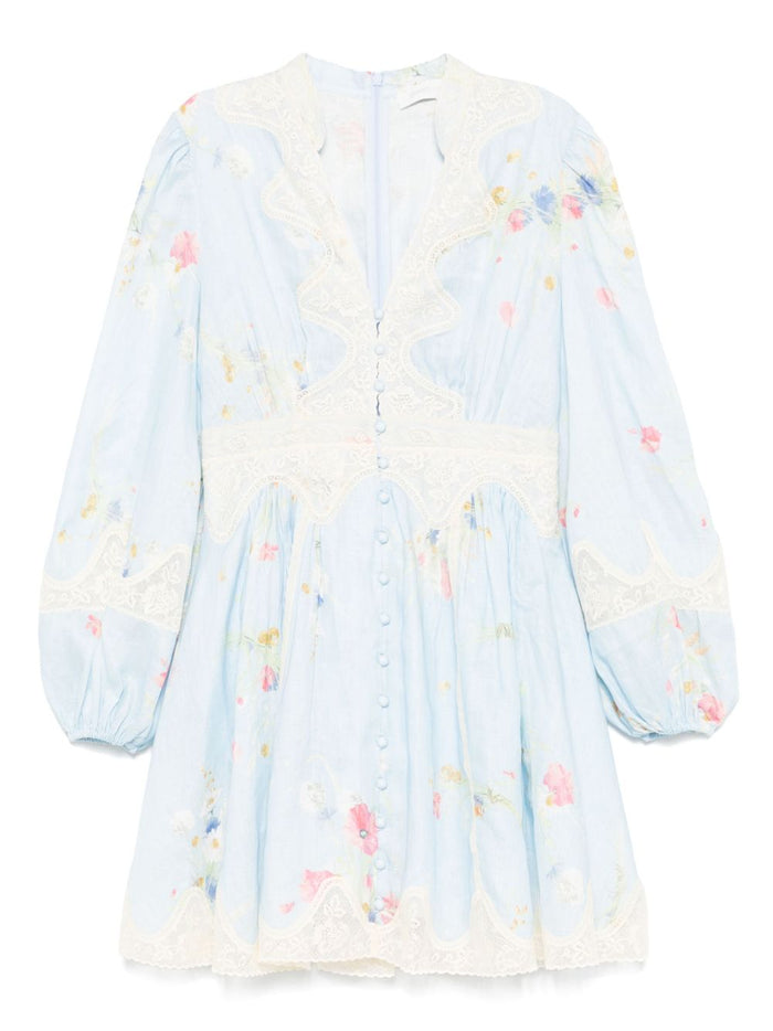 Zimmermann Dresses Clear Blue Linen