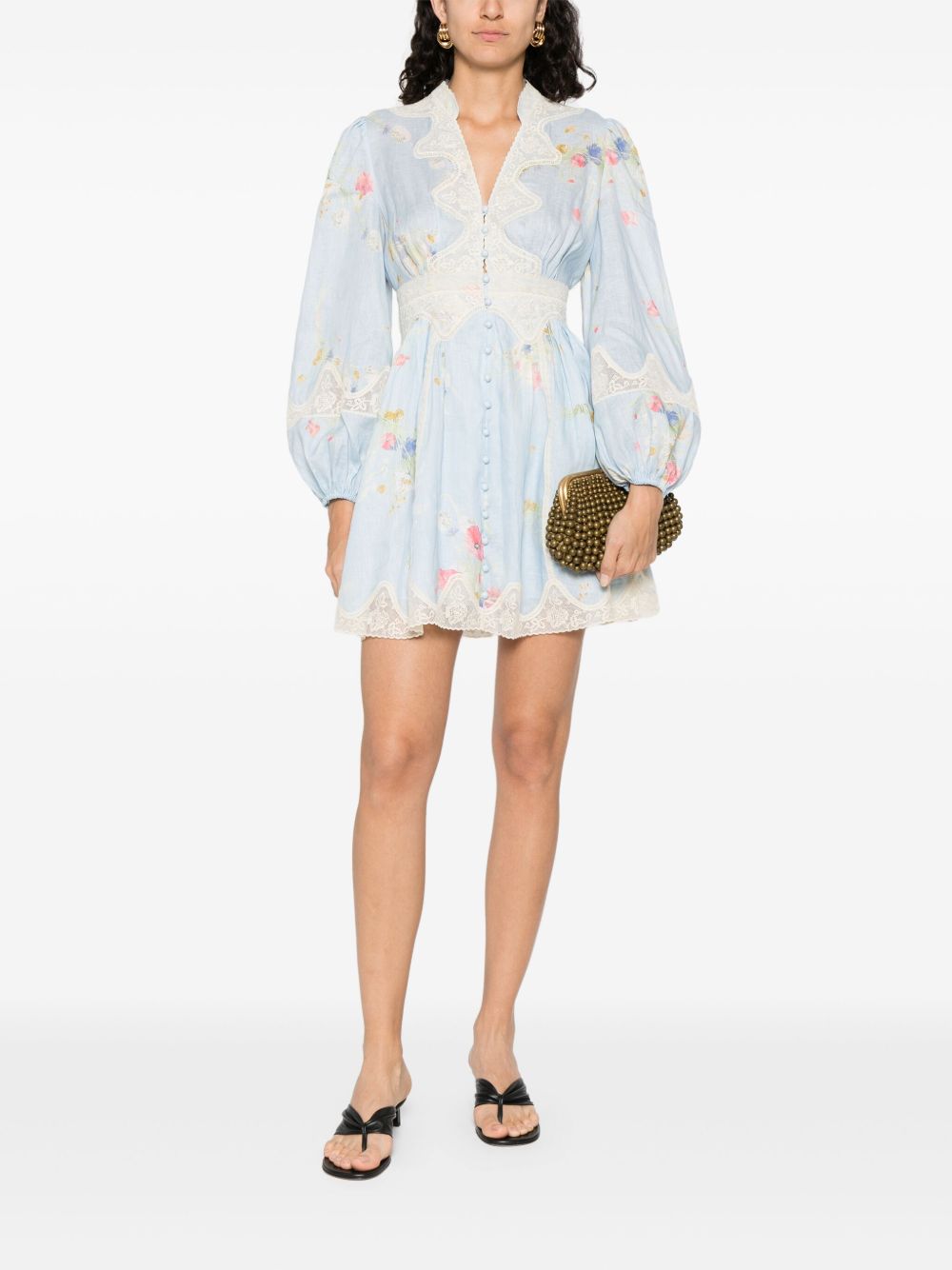 Zimmermann Dresses Clear Blue Linen