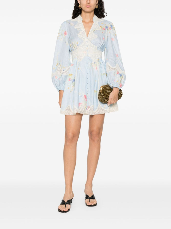 Zimmermann Dresses Clear Blue Linen