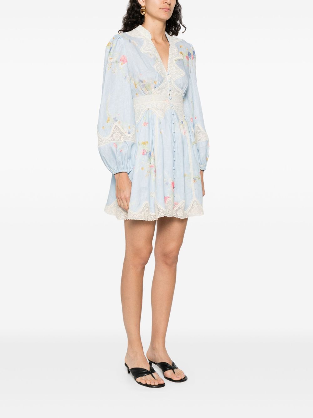Zimmermann Dresses Clear Blue Linen