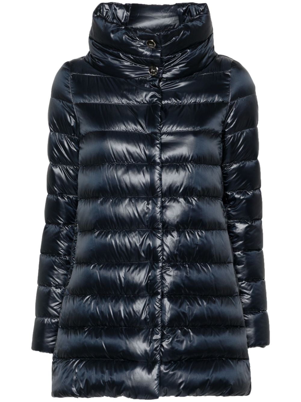 Herno Coats Blue Polyamide