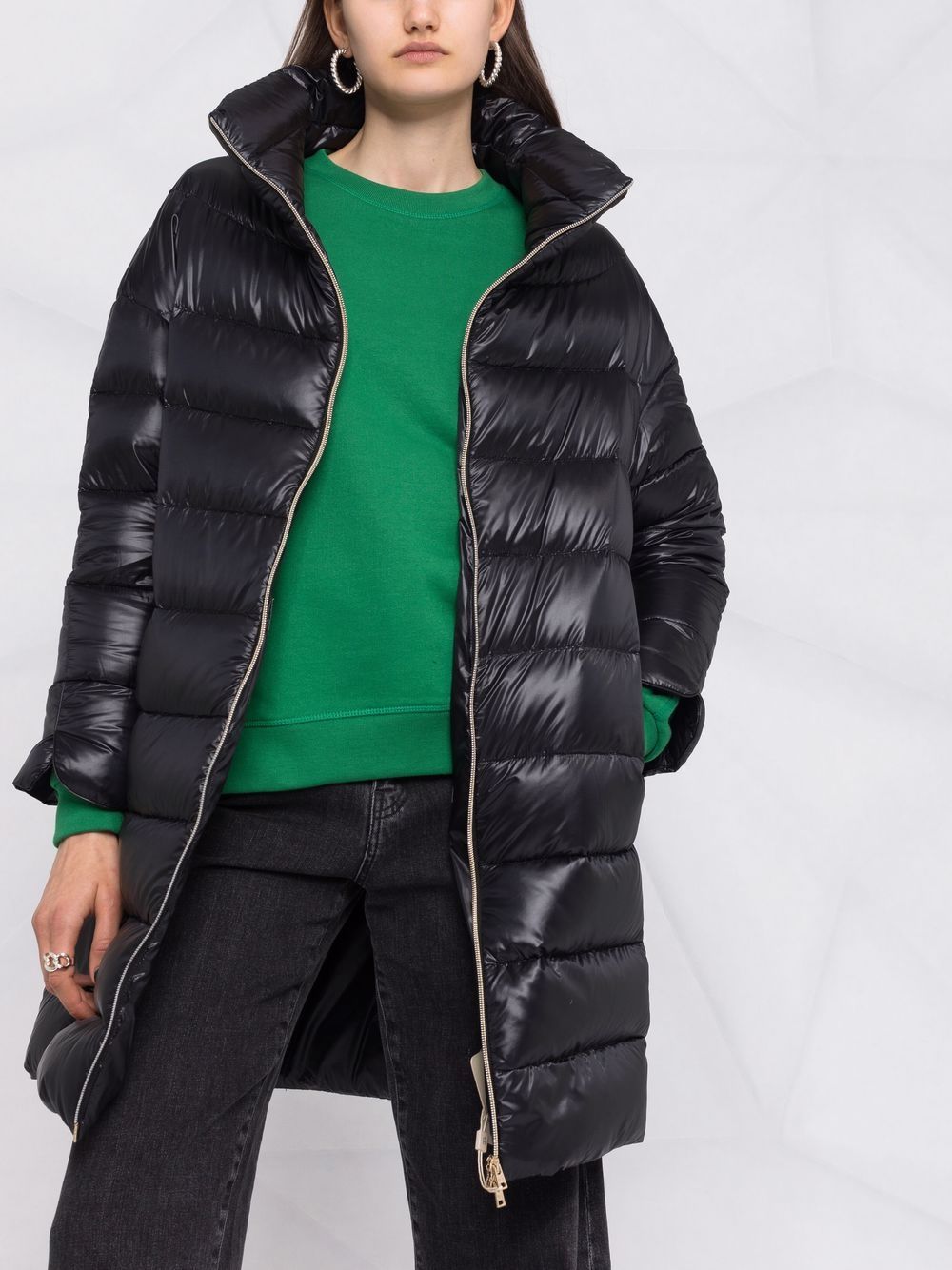 Herno Coats Black Polyamide