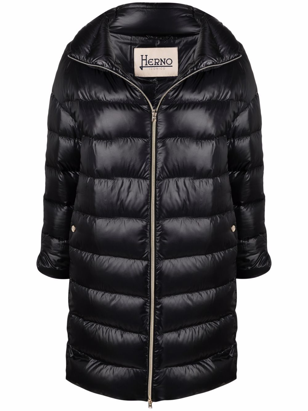 Herno Coats Black Polyamide