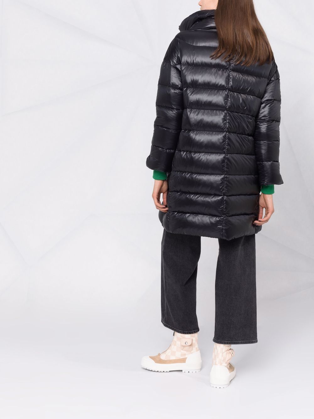 Herno Coats Black Polyamide