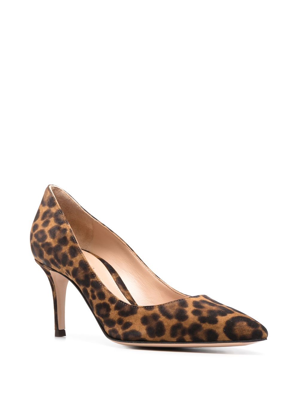 Gianvito Rossi With Heel Brown Leather 100 %