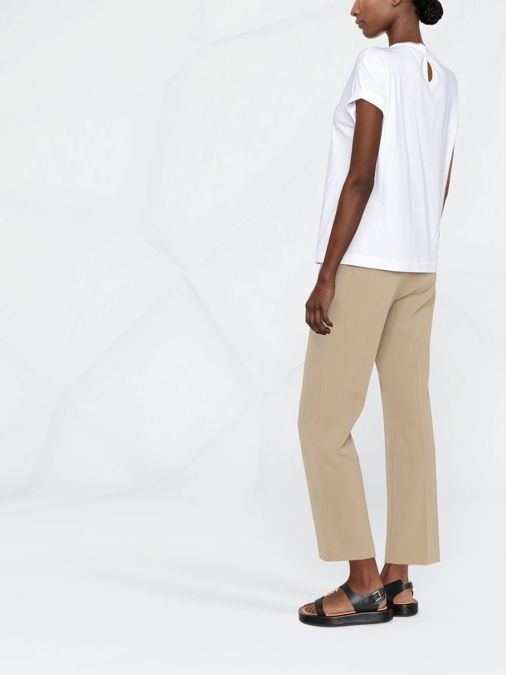 Brunello Cucinelli T-Shirts And Polos Bianco Cotton