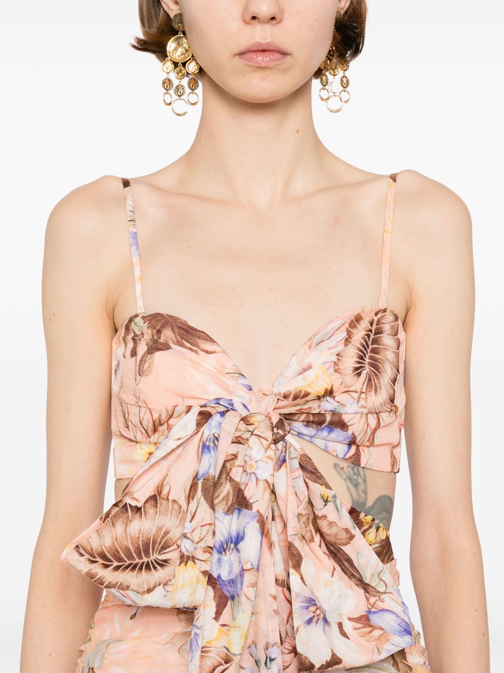 Zimmermann Dresses Pink Cotton