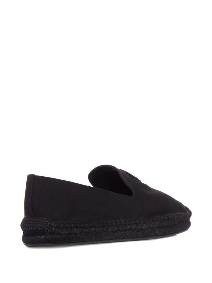 Christian Louboutin Flat shoes Black Nubuck Leather