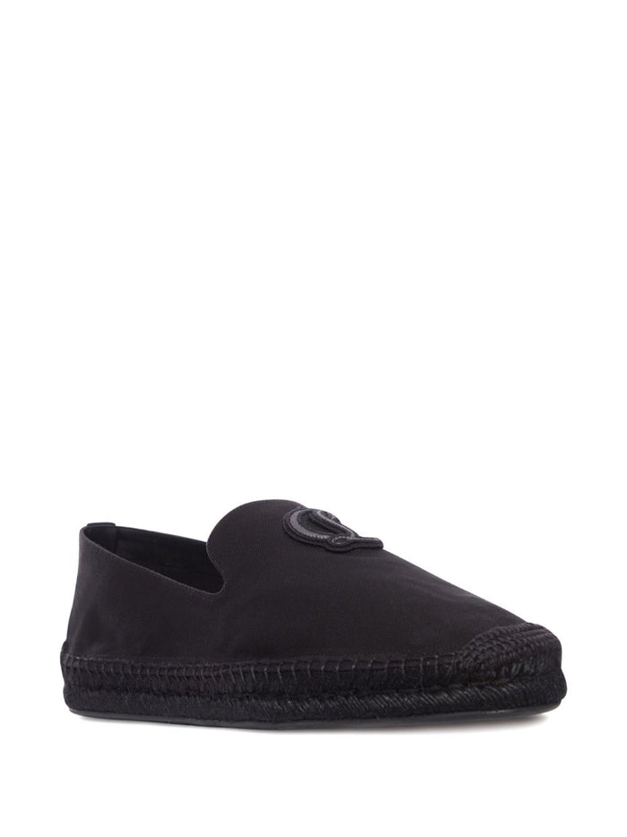 Christian Louboutin Flat shoes Black Nubuck Leather