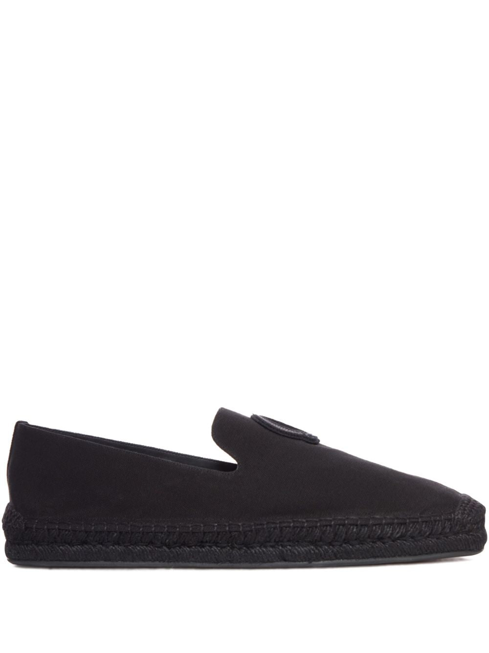 Christian Louboutin Flat shoes Black Nubuck Leather