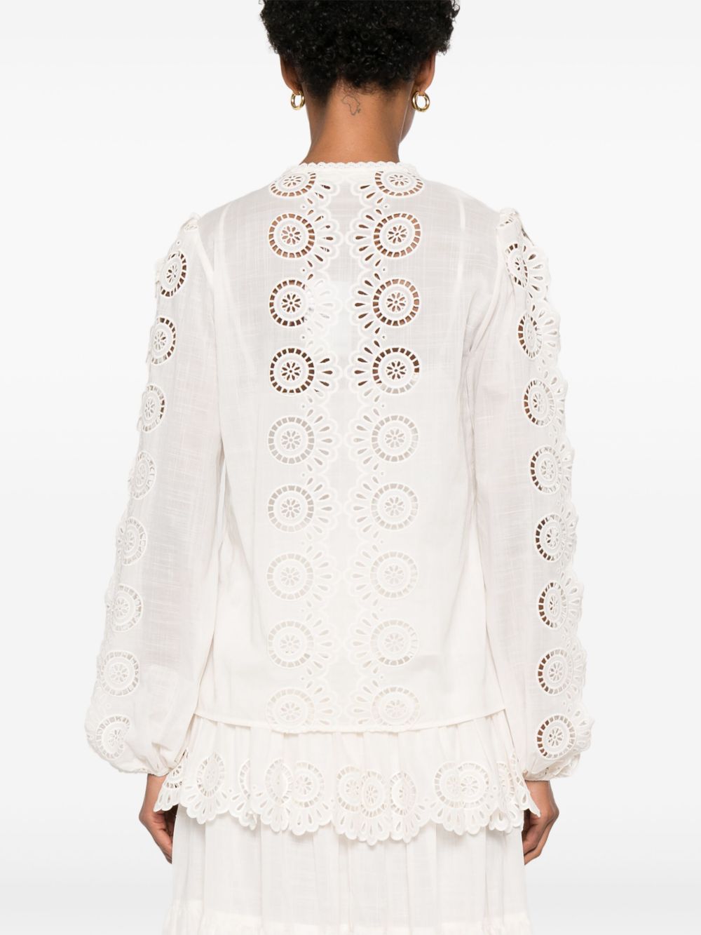 Zimmermann Shirts Ivory Cotton