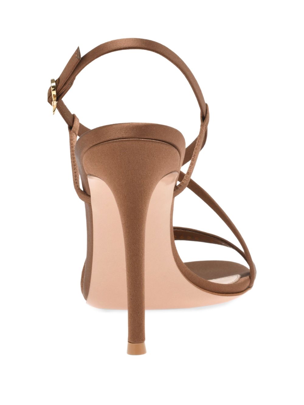 Gianvito Rossi Sandals Leather Brown Outer: Fabric
