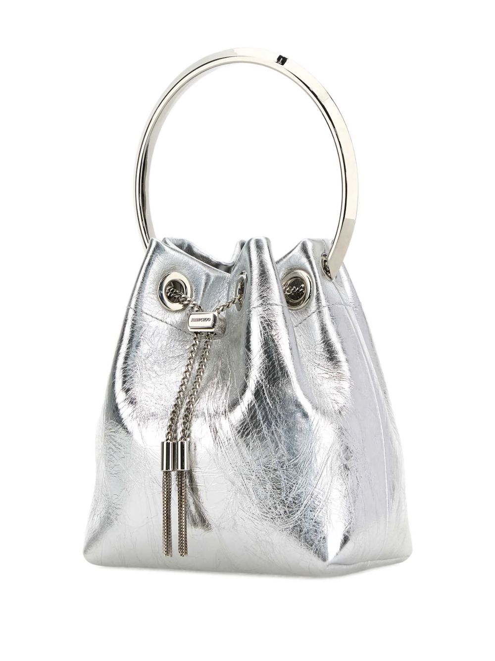 Jimmy Choo Bags Silver Calf Leather