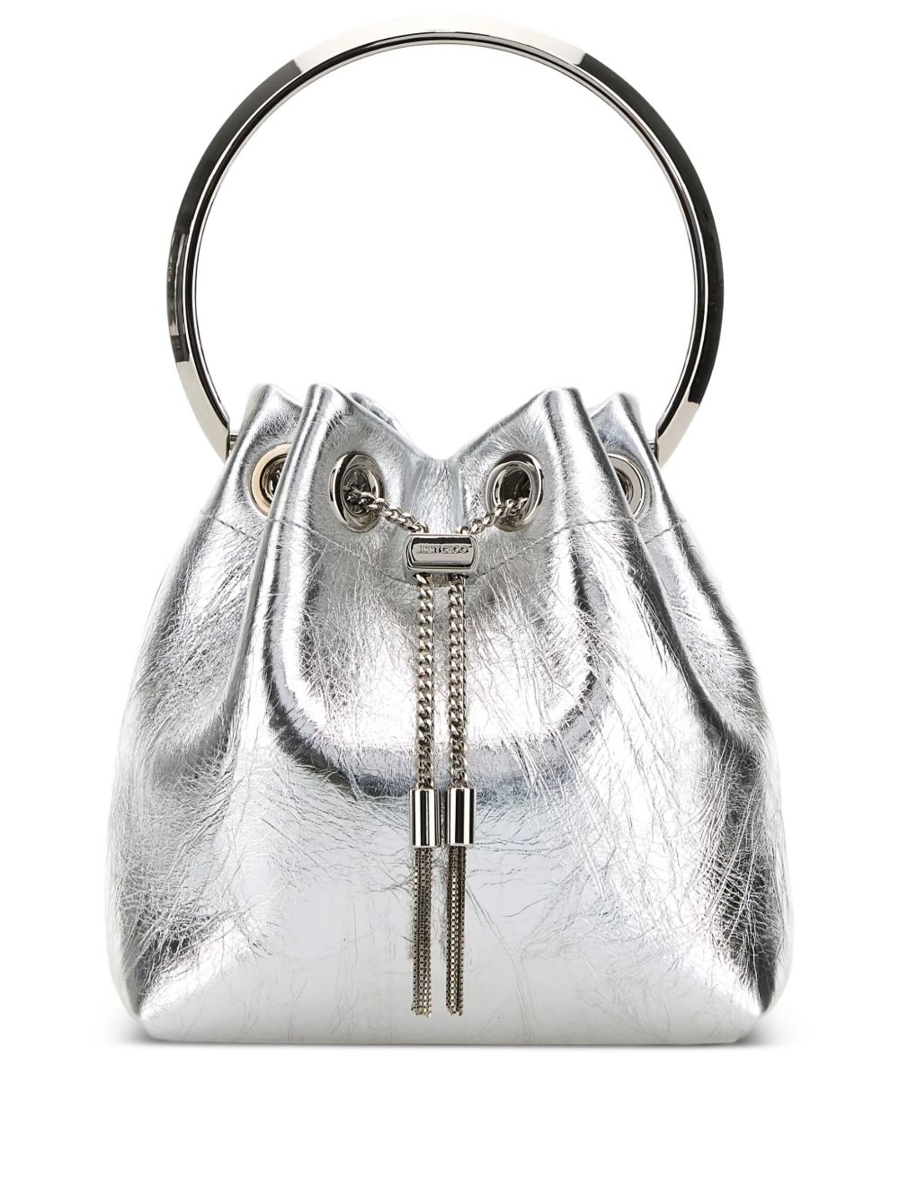 Jimmy Choo Bags Silver Calf Leather