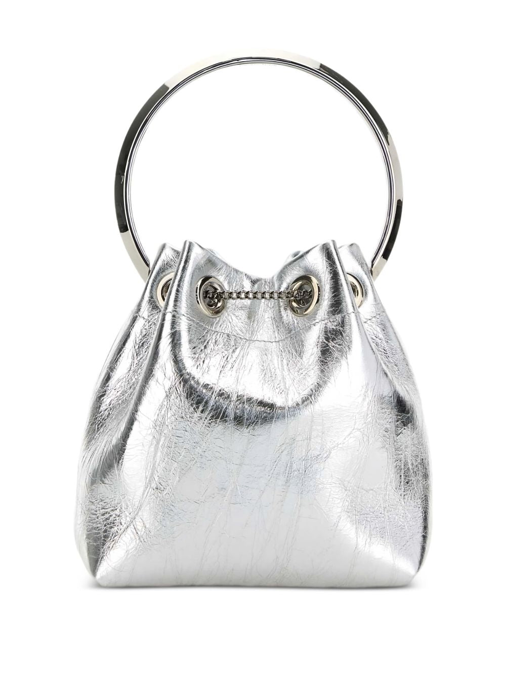 Jimmy Choo Bags Silver Calf Leather