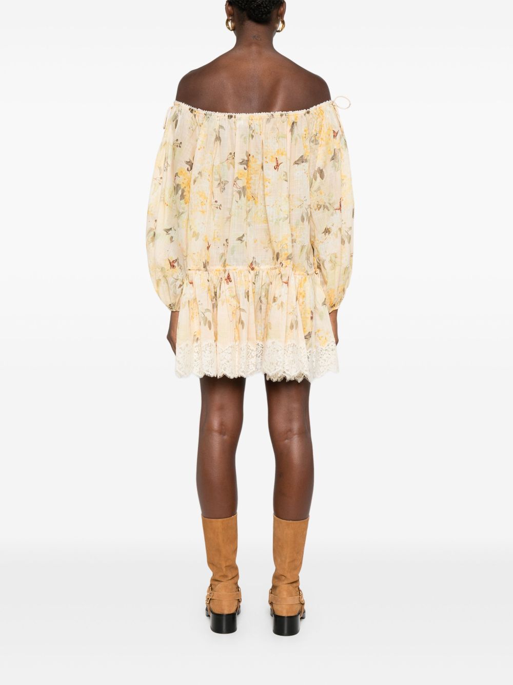 Zimmermann Dresses Yellow Cotton