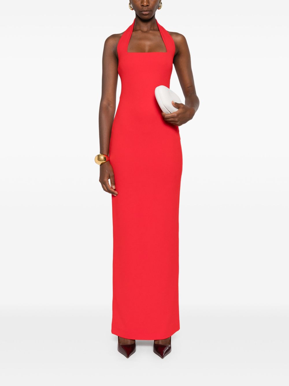 Solace London Dresses Red Polyester