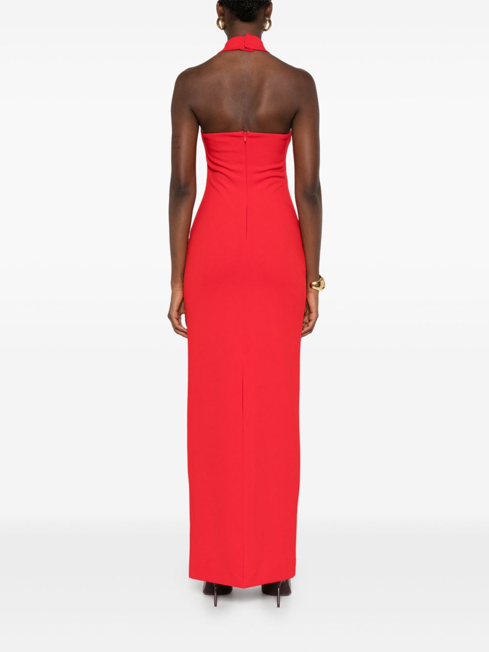 Solace London Dresses Red Polyester