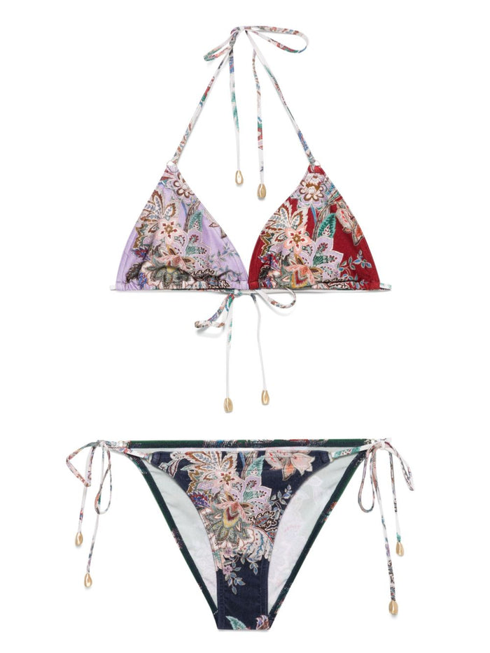 Zimmermann Sea Clothing Multicolour Polyamide Elastane