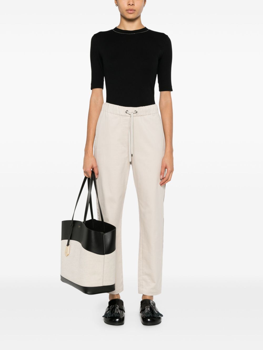 Brunello Cucinelli T-Shirts And Polos Nero Cotton