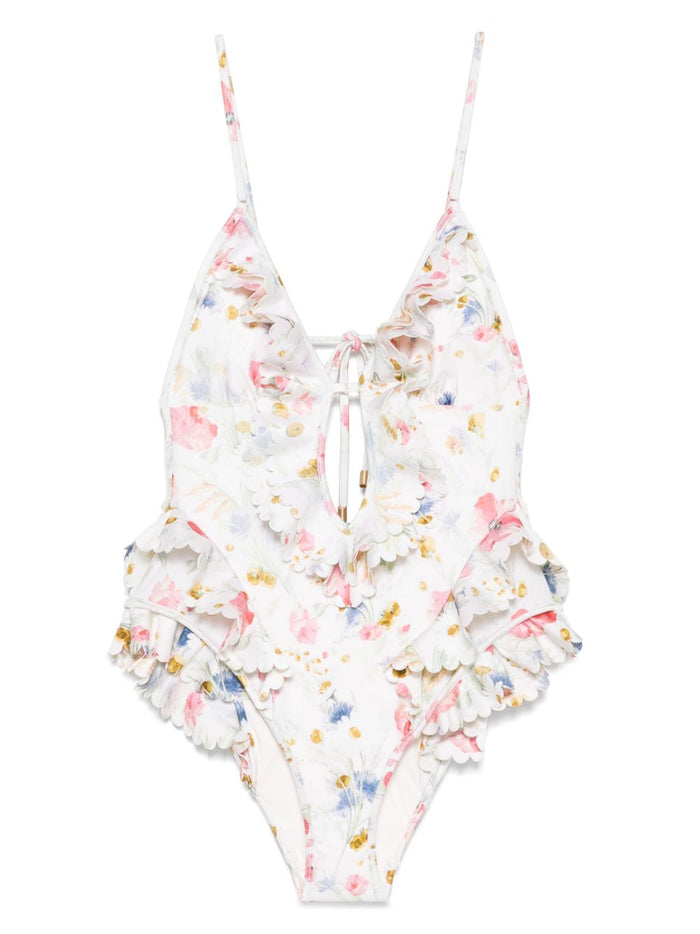 Zimmermann Sea Clothing Beige Polyamide Elastane