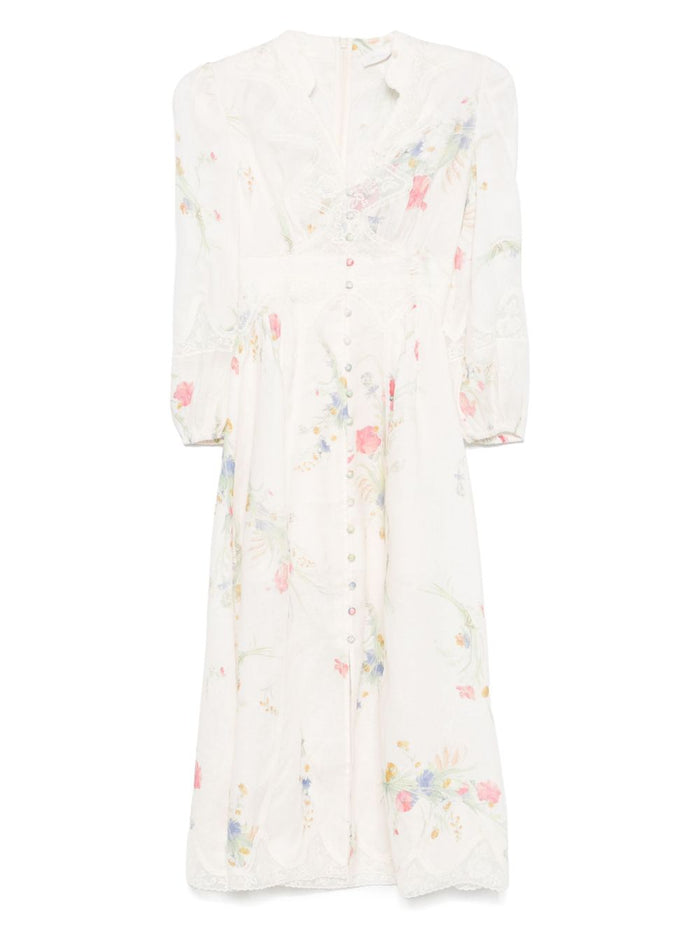 Zimmermann Dresses Beige Linen