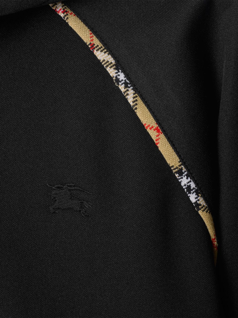 Burberry Sweaters Black Polyester Cotton