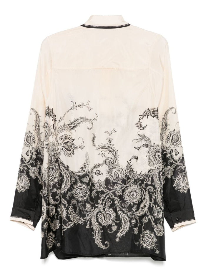 Zimmermann Shirts Beige Silk