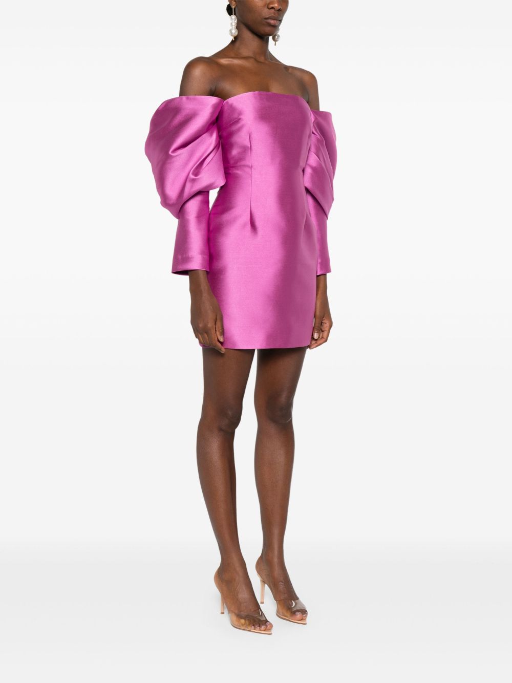 Solace London Dresses Fuchsia Lining: Polyester