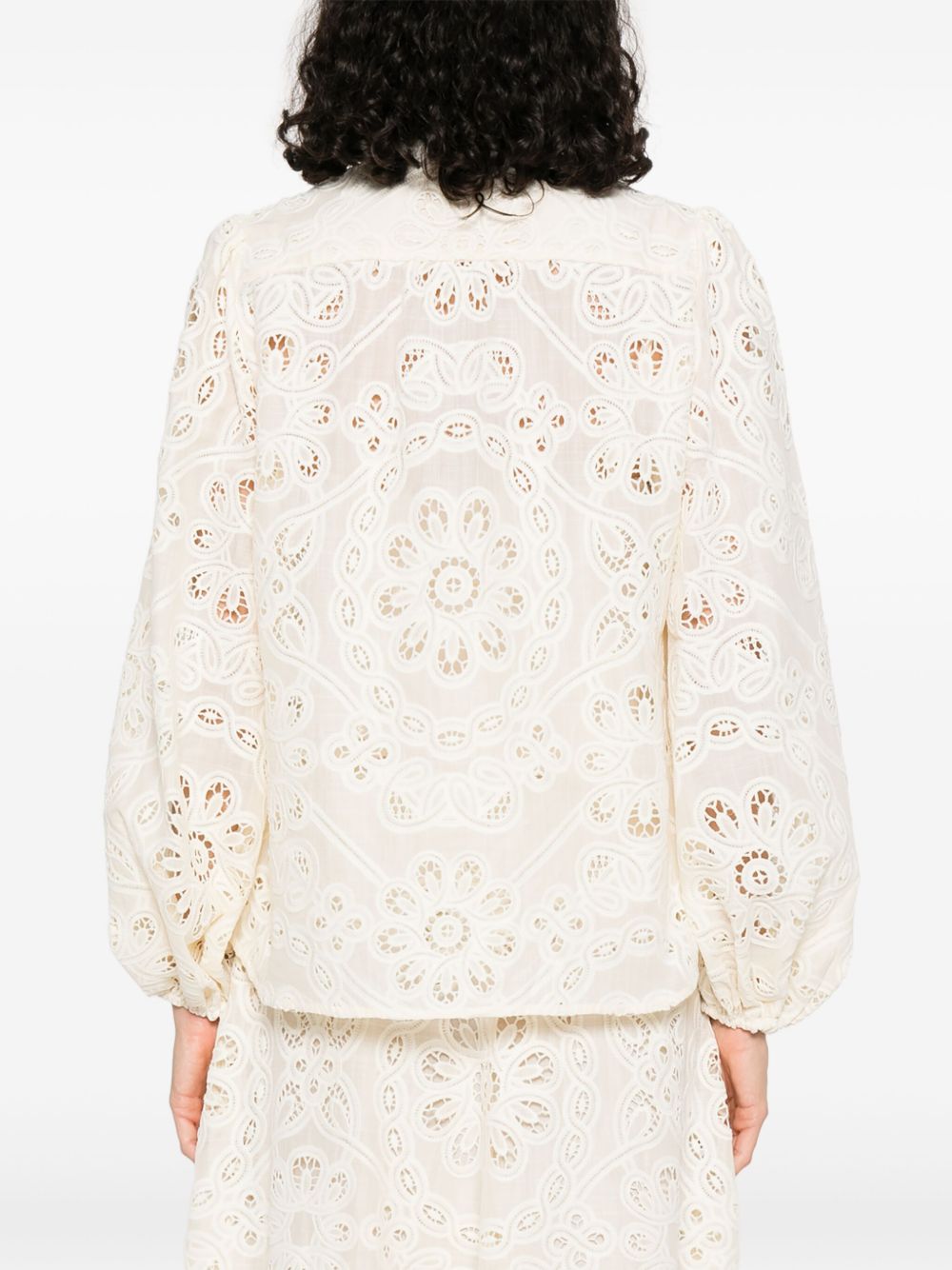Zimmermann Shirts Ivory Polyester
