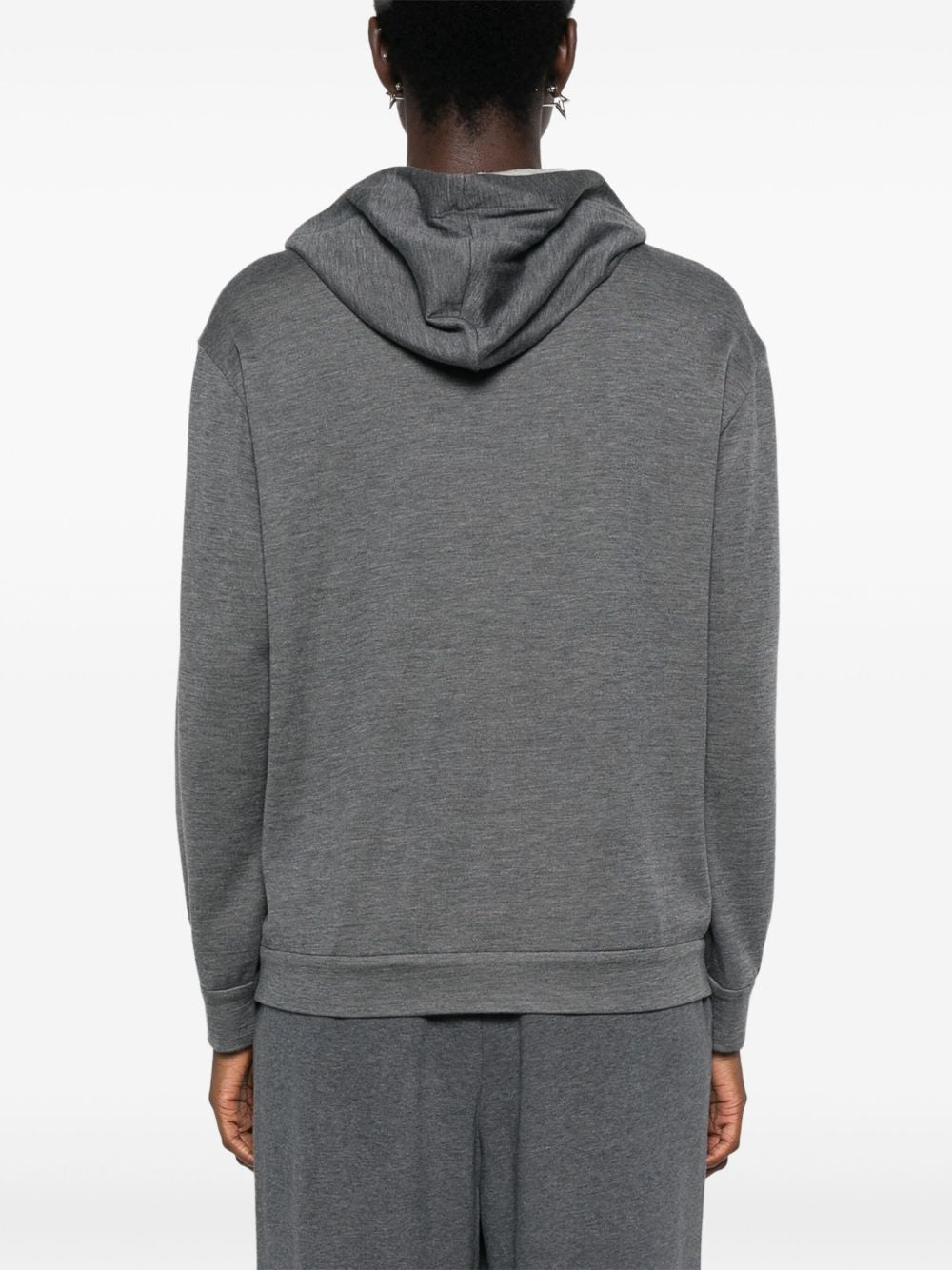 Brunello Cucinelli Sweaters Grigio Scuro Cotton