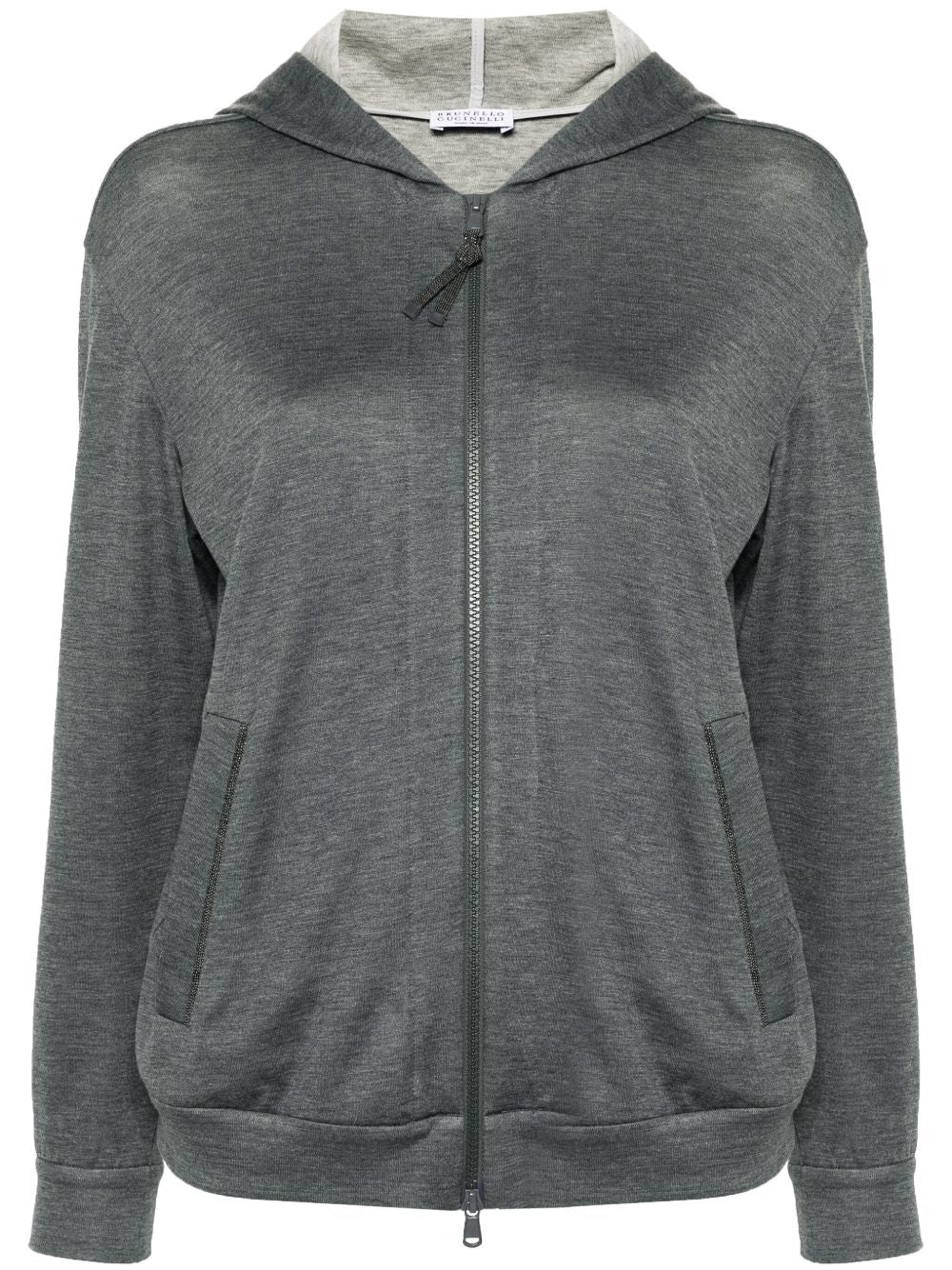 Brunello Cucinelli Sweaters Grigio Scuro Cotton
