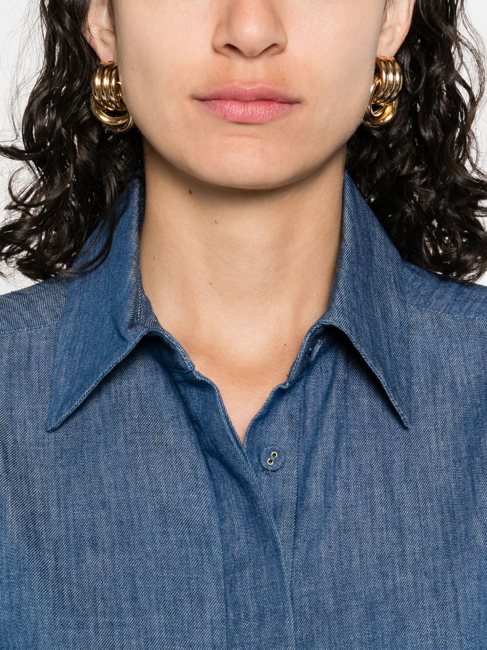 Zimmermann Shirts Blue Cotton