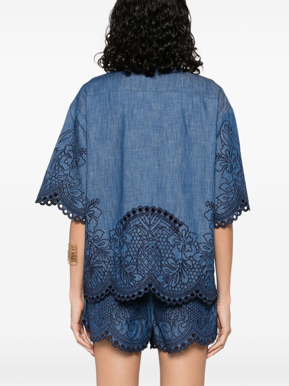Zimmermann Shirts Blue Cotton