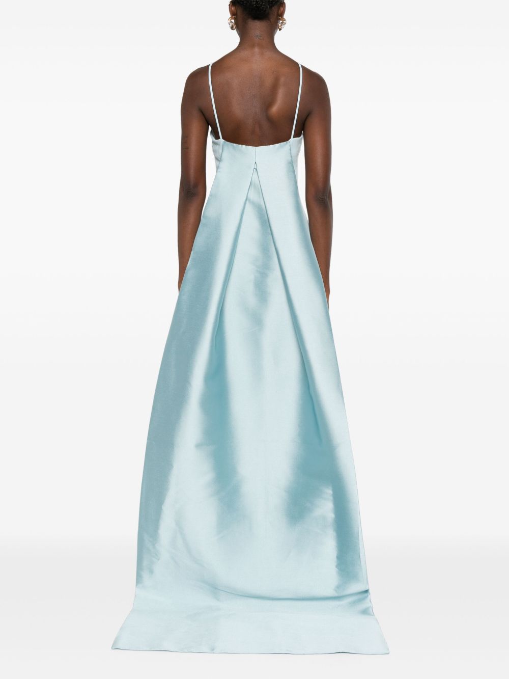 Solace London Dresses Clear Blue Polyester