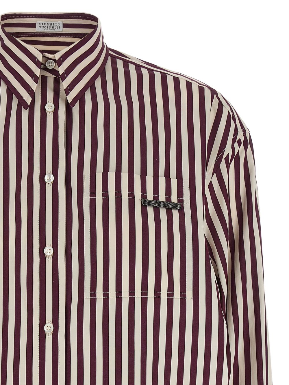 Brunello Cucinelli Shirts Panna Cotton