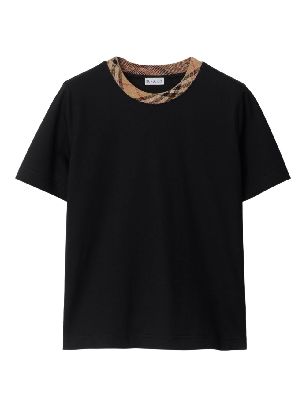 Burberry T-Shirts And Polos Black Cotton